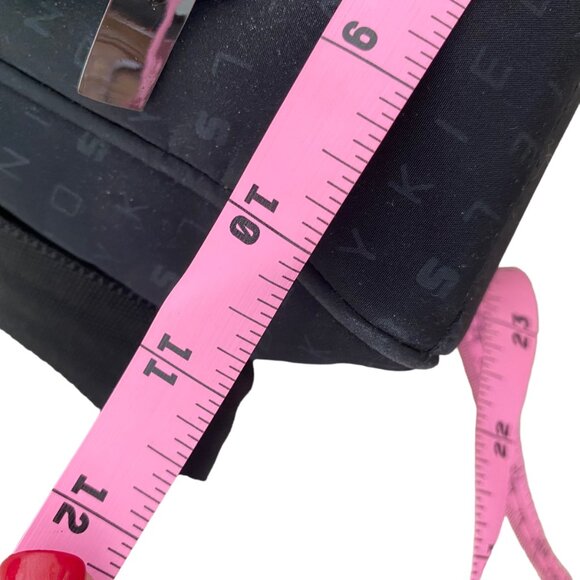 Sonia Rykiel nylon backpack signature black logo main image 5